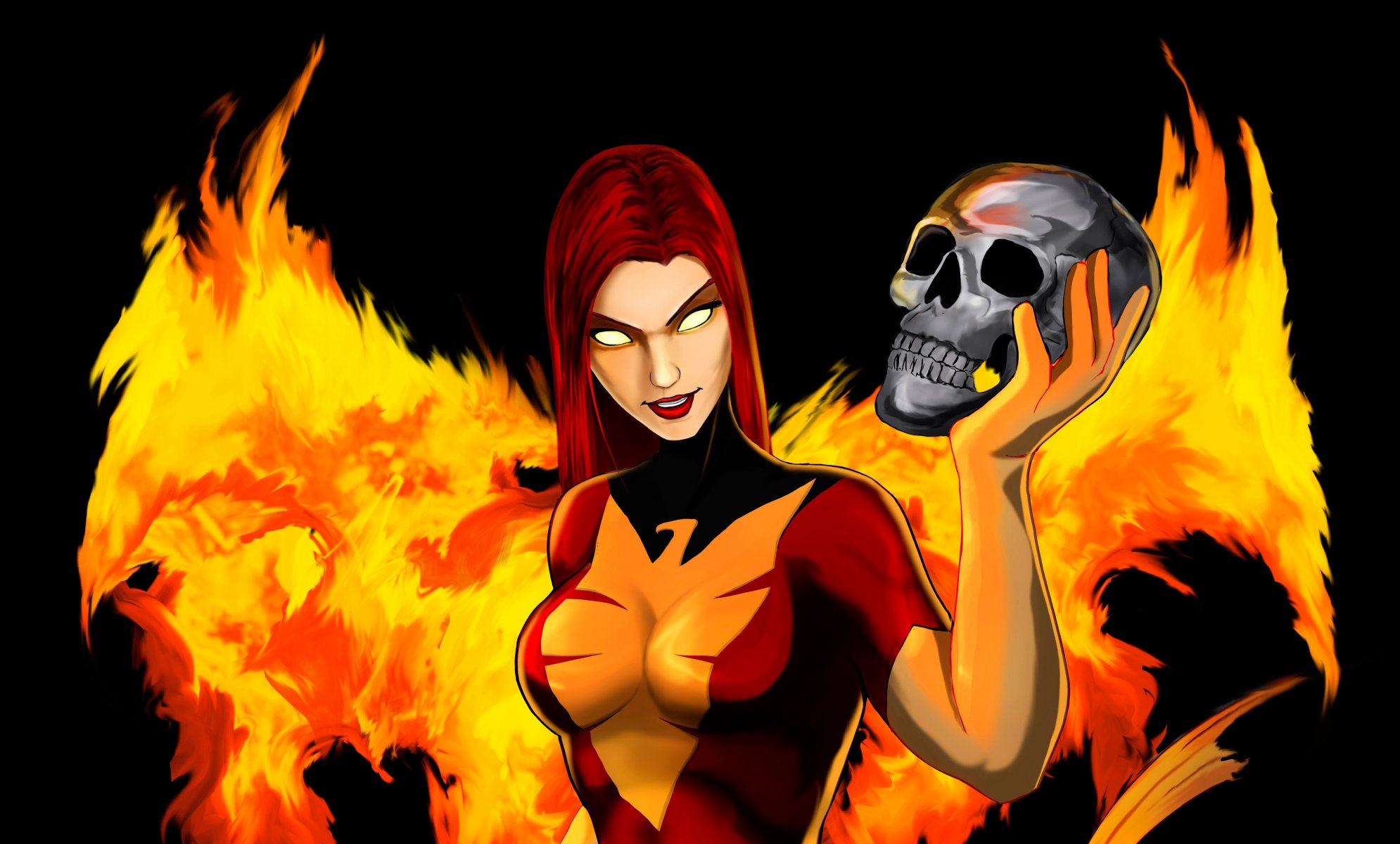 phoenix oscuro x-men jean grey