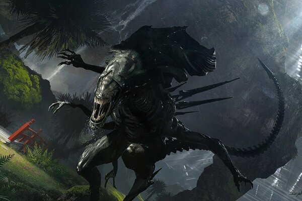 Xenomorph. Queen of Strangers