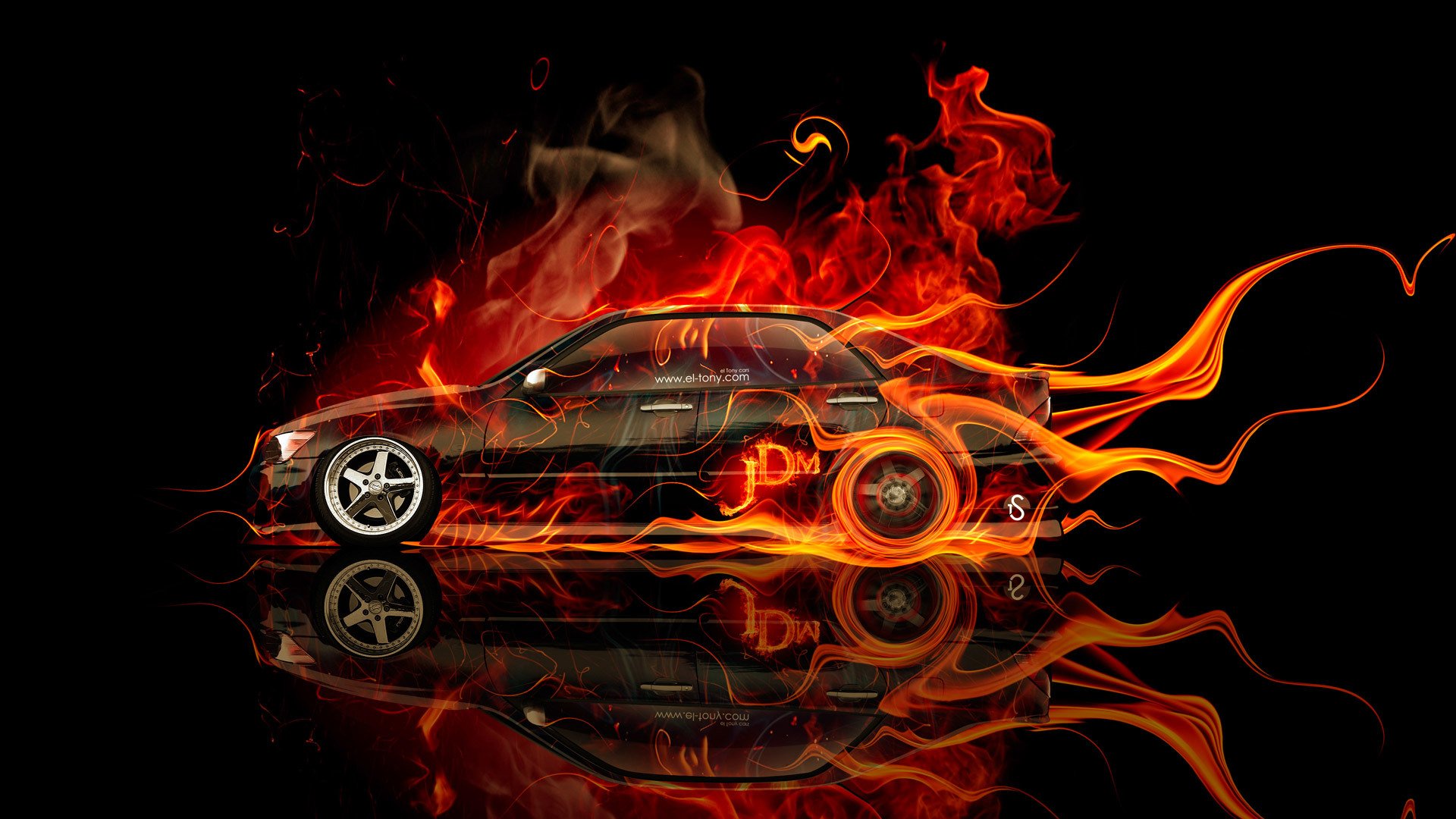 tony kohan toyota altezza jdm feu voiture orange noir flamme abstrait el tony voitures photoshop papier peint conception style toyota alteza alteza feu voiture feu auto feu vue latérale jedeam 2014 orange