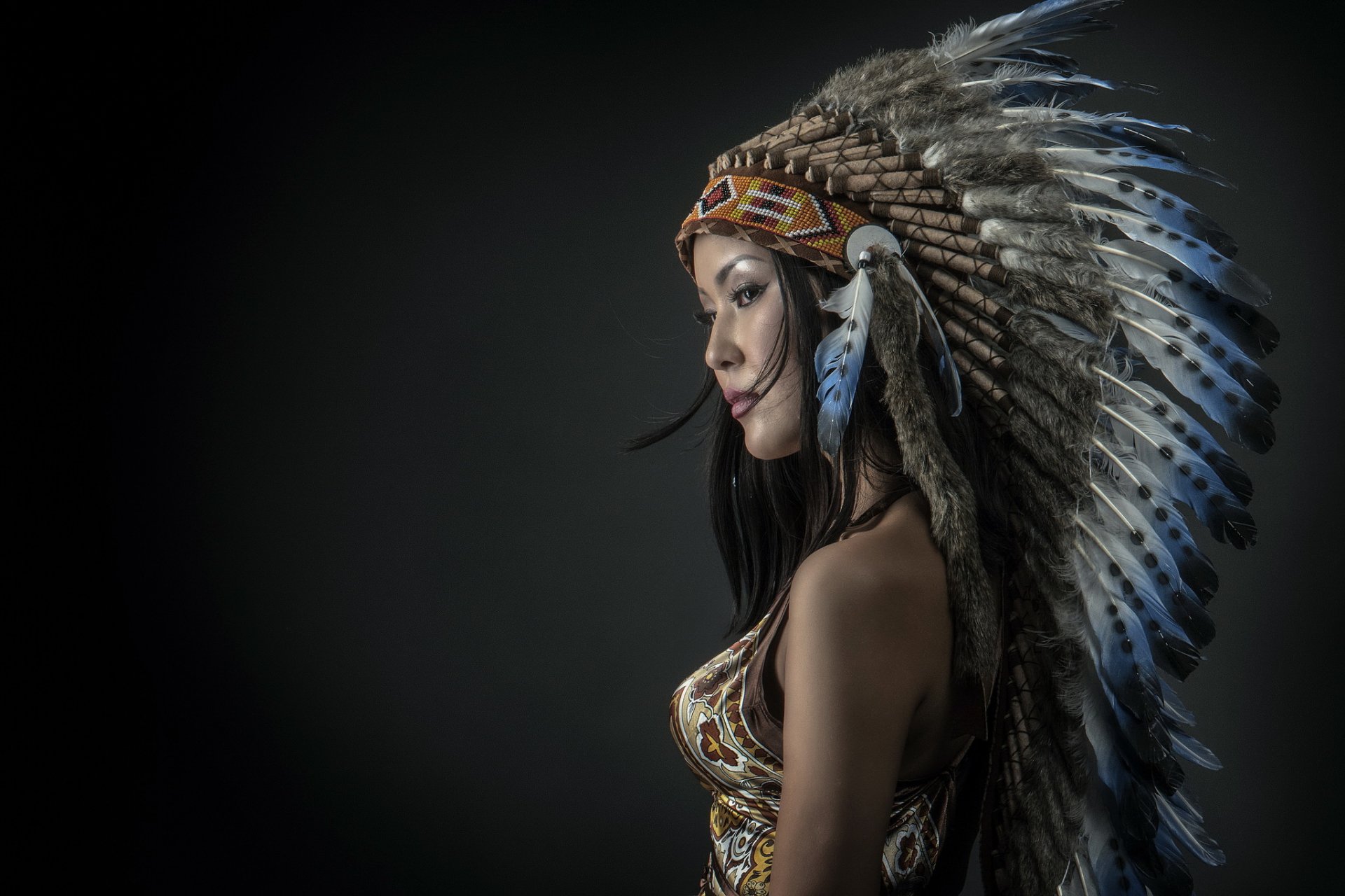 apache costume fille