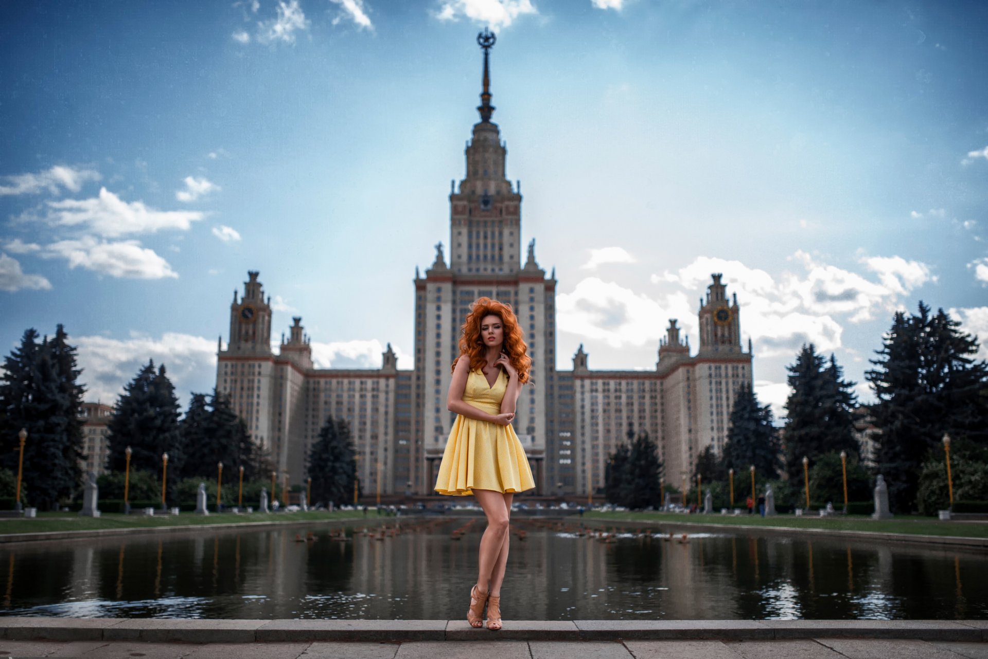 girl nadezhda neyasova dress feet town moscow moscow state university george chernyad ev