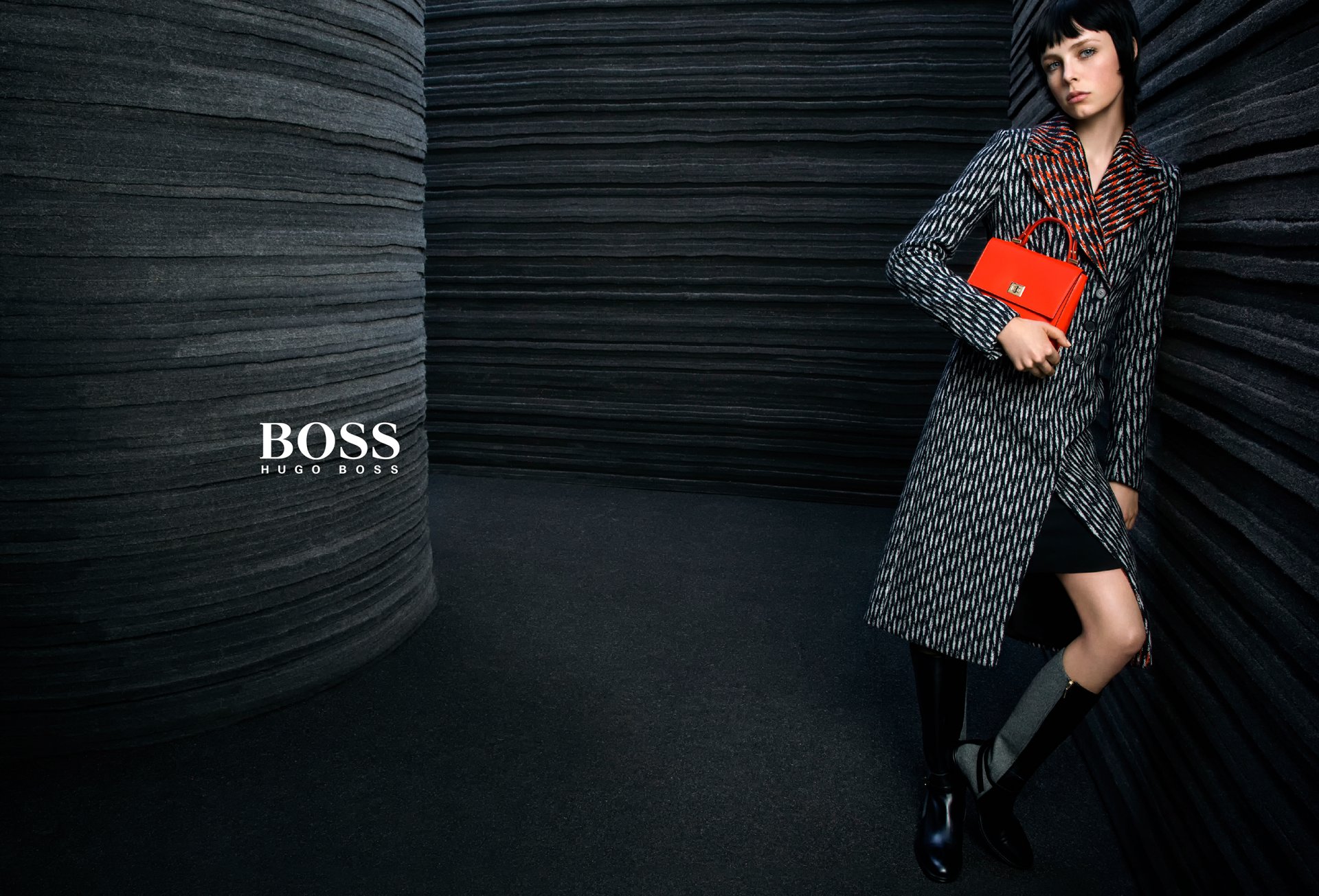 edie campbell hugo boss modello spettacolo