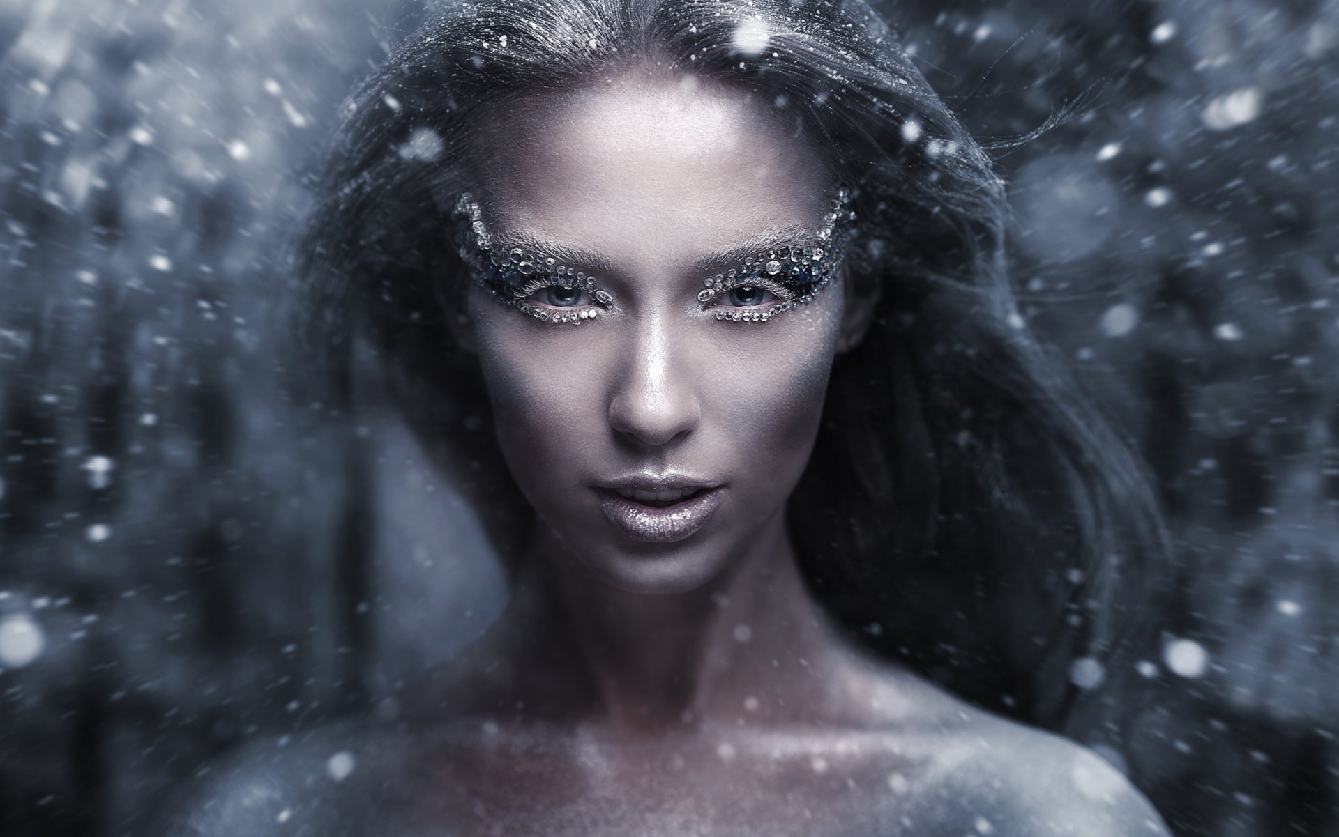 portrait snow queen