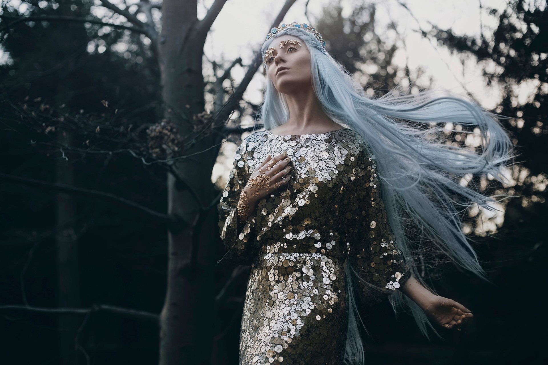 bella kotak girl hair forest