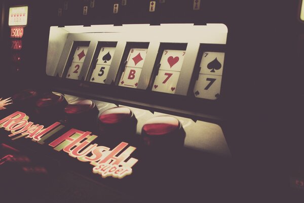 Spielautomat im Casino