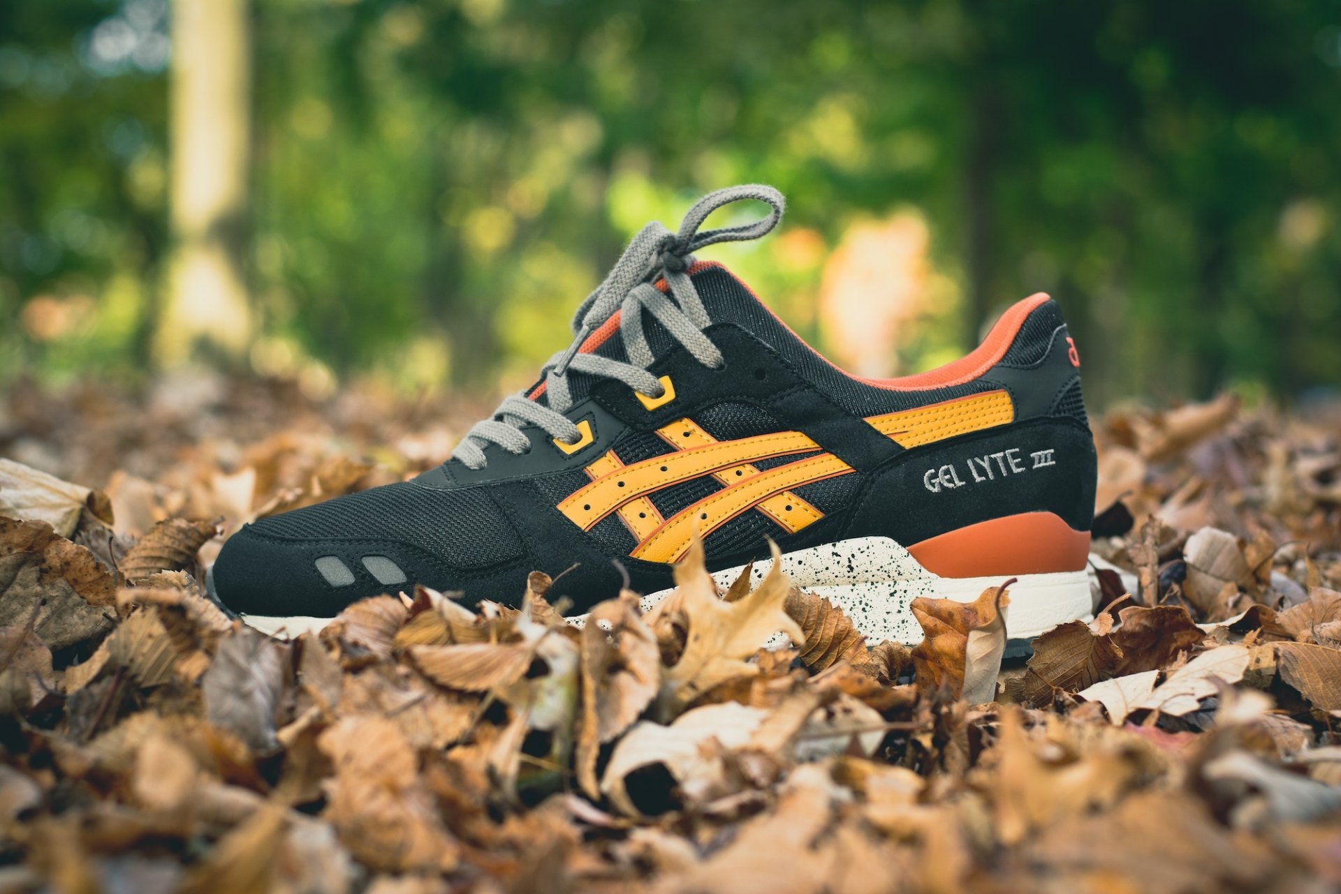 asics żel lyte 3 trampki szary