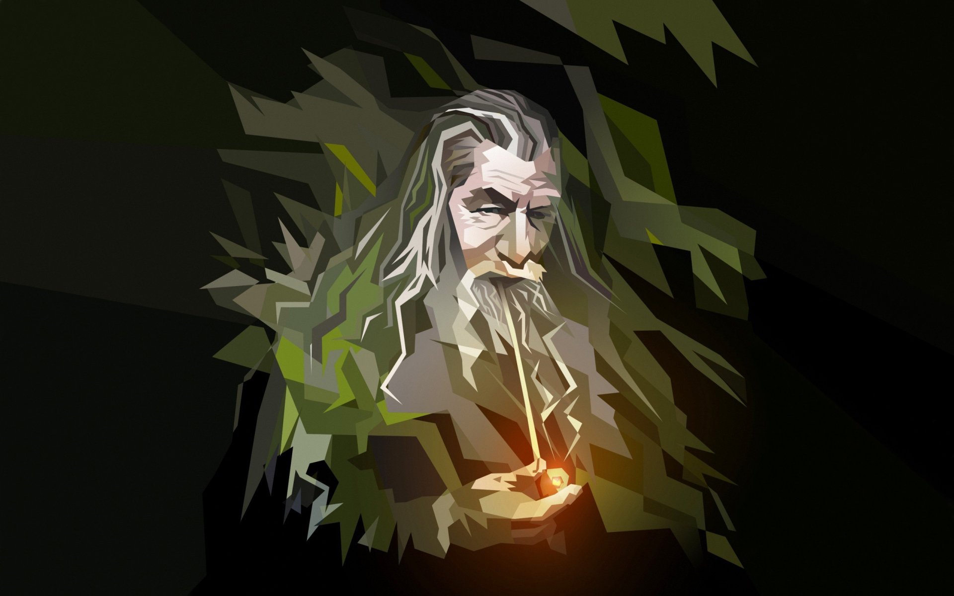 gandalf zauberer kunst hobbit unerwartete reise hobbit unerwartete reise herr der ringe rohr egge alter mann abstraktion