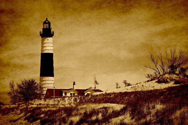 Image de phare élégant pour le fond