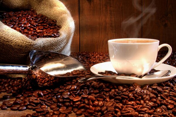 Imagen con aroma a café