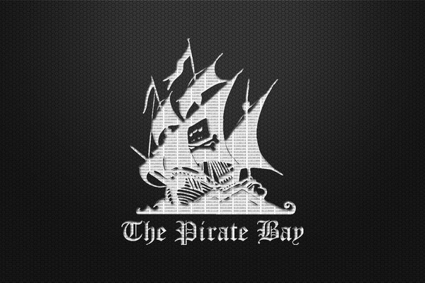 Pirate Bay black and white