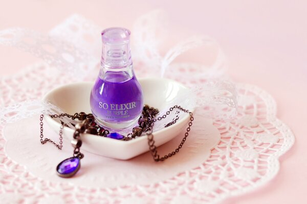 Purple mood, lavender fragrance