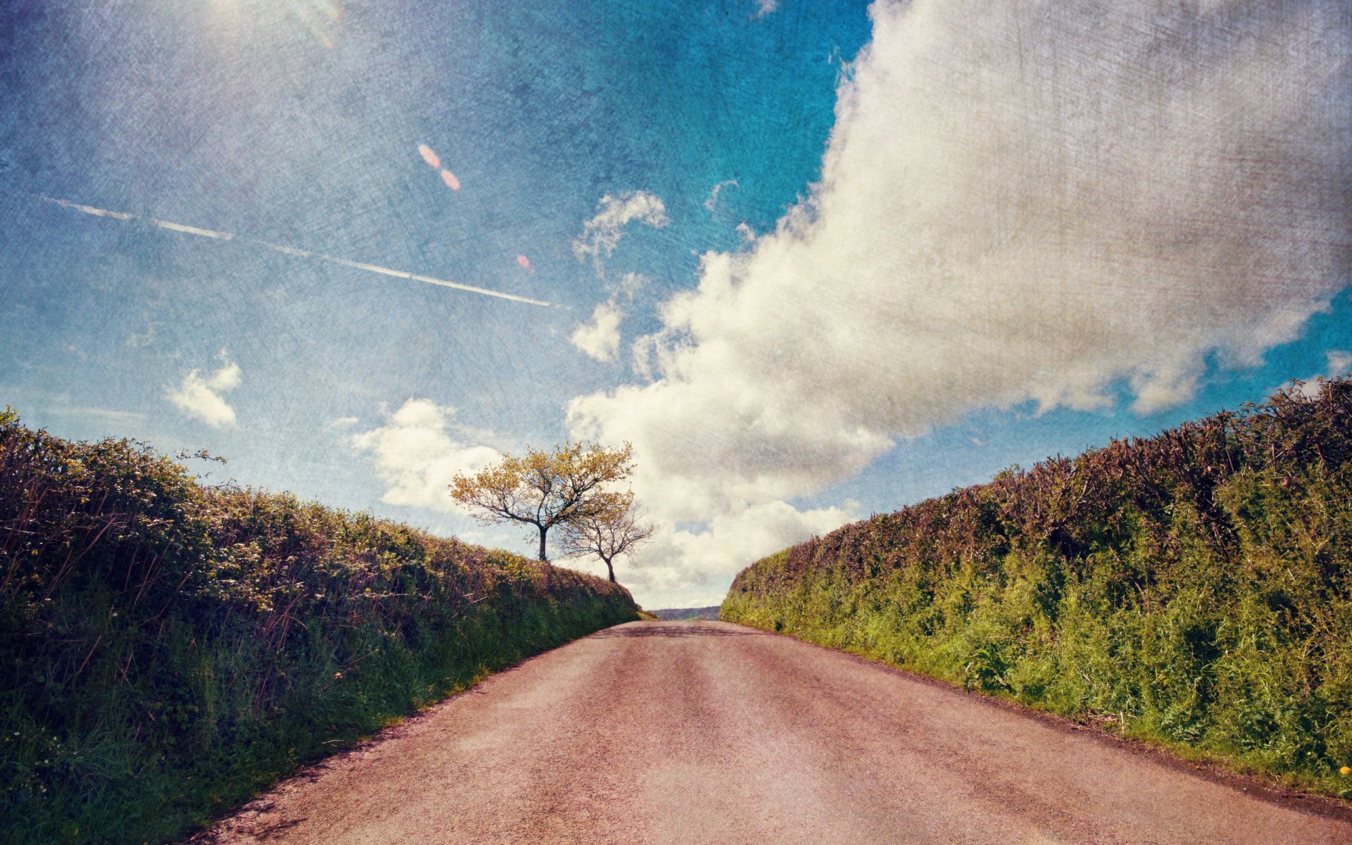 road landscape textures style