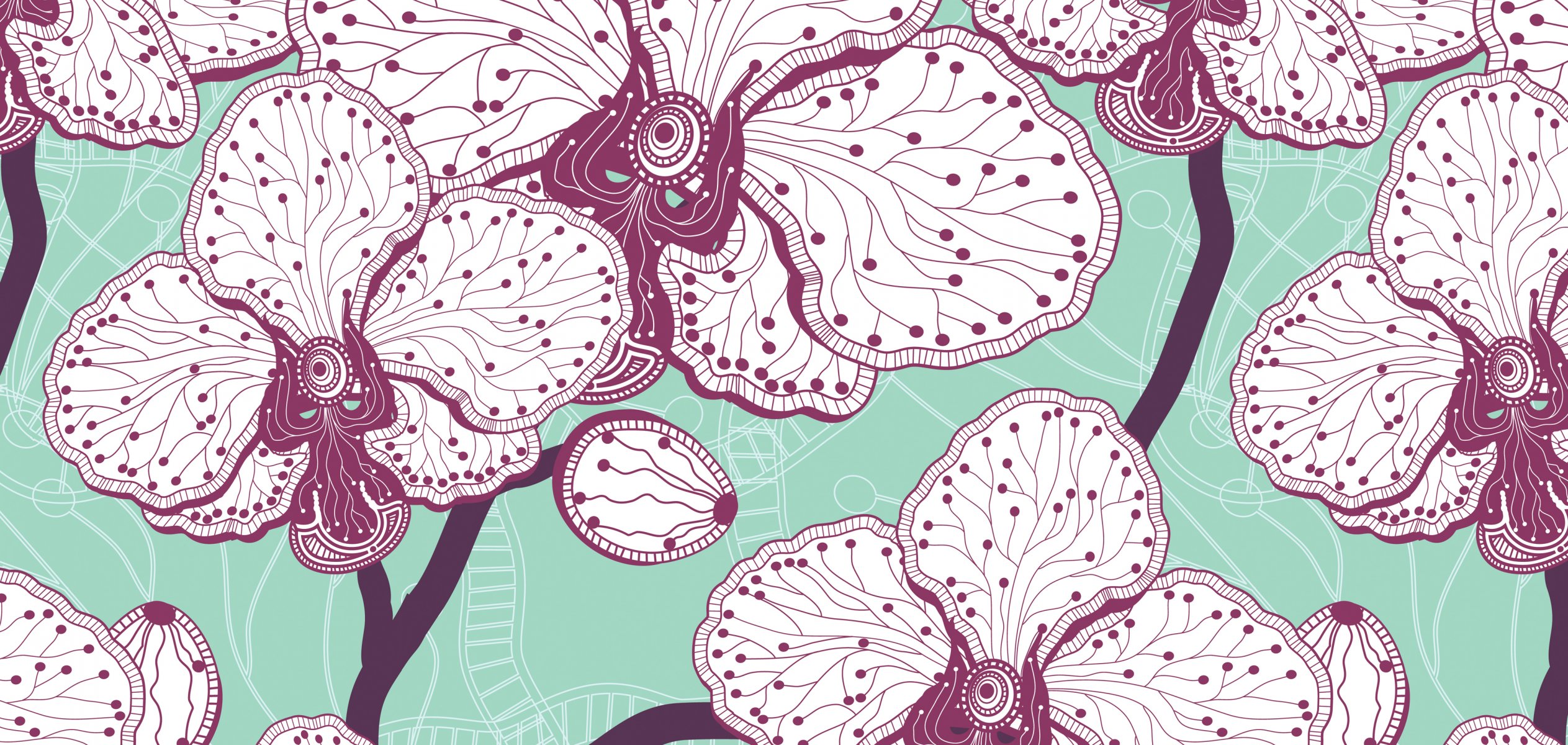 flower vector art picture