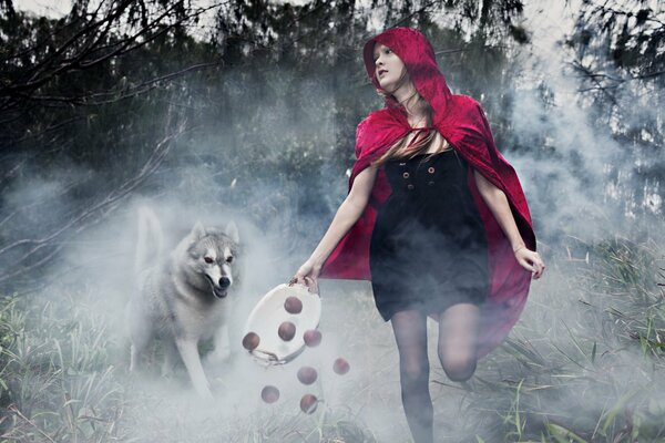 Le petit Chaperon rouge et le loup