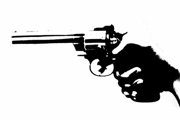 Pistole Hintergrund Hand Hintergrund