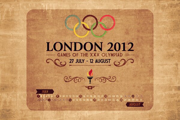 Placa de los juegos Olímpicos de Londres 2012