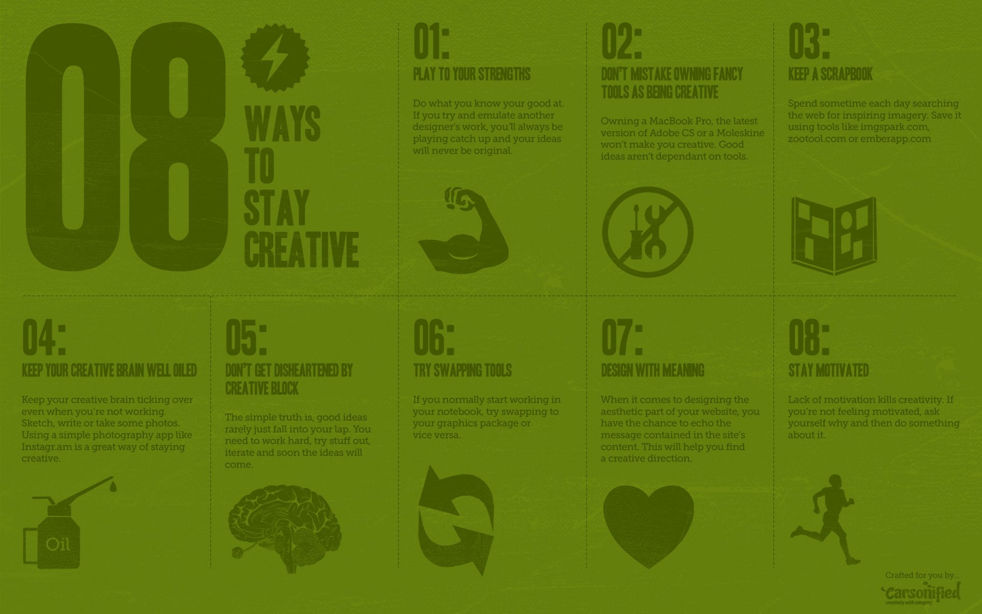 inscription creative minimalism 8 ways to stay creative