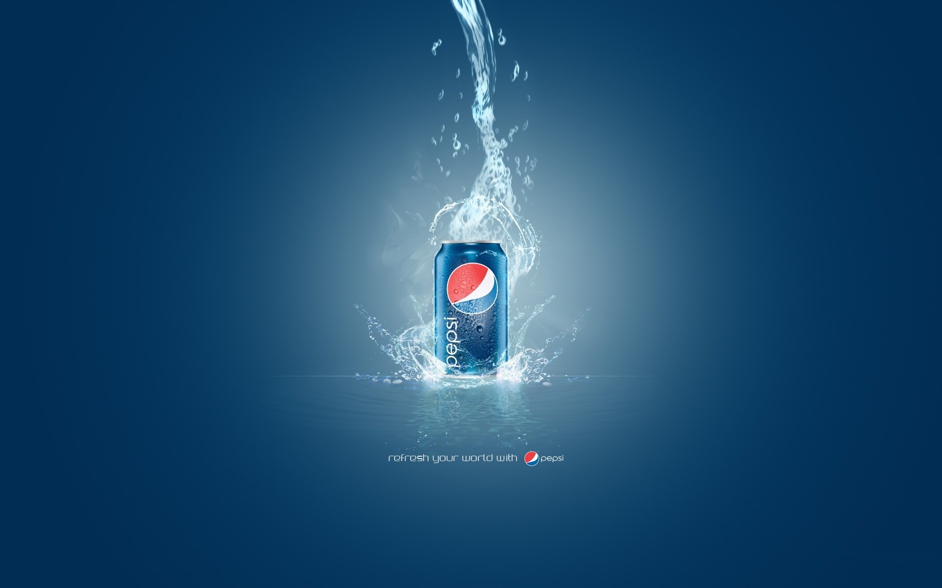 pepsi stile bevanda di marca di marca logo può gocce d acqua frase parole bere logo 1920x1200