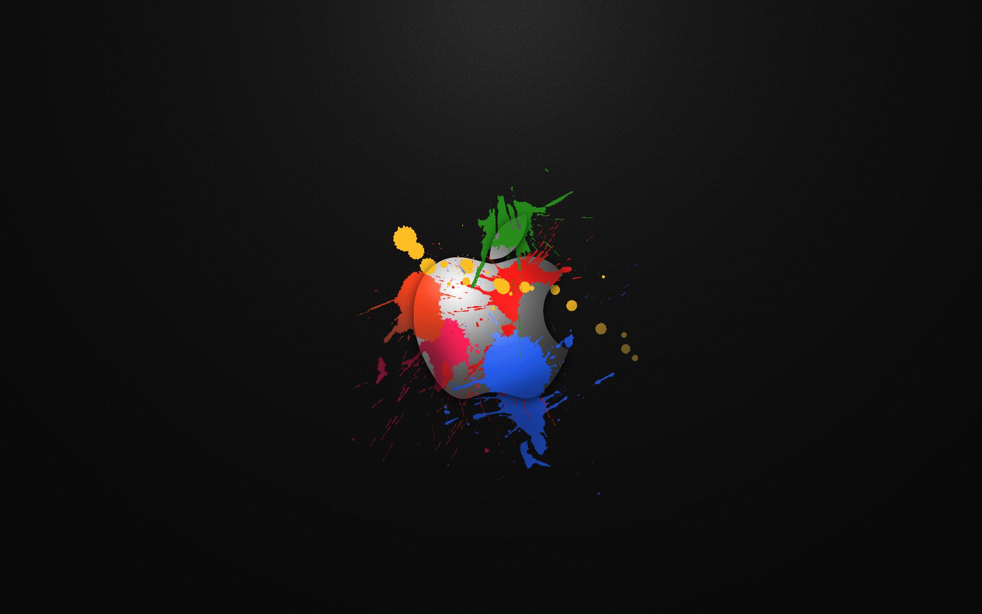 apple background paint