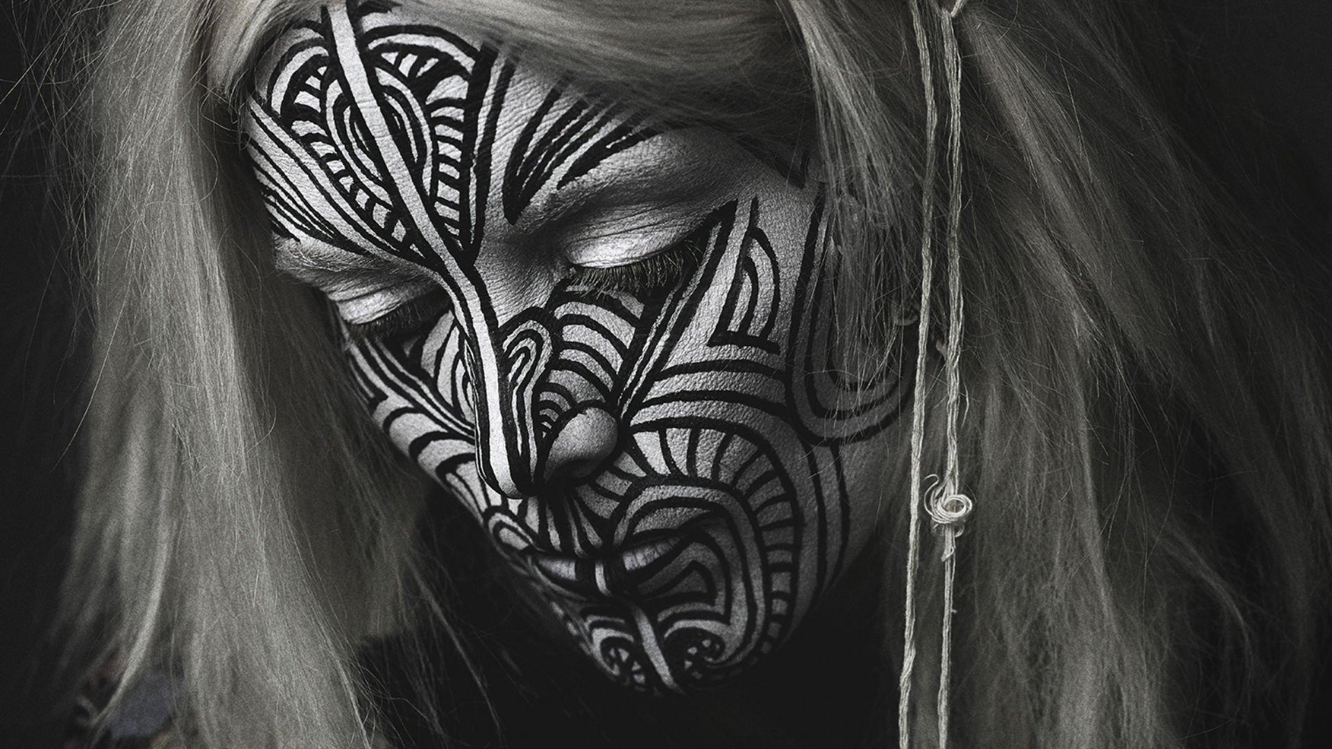 tätowierung fever ray mädchen indianer ethno kreativ