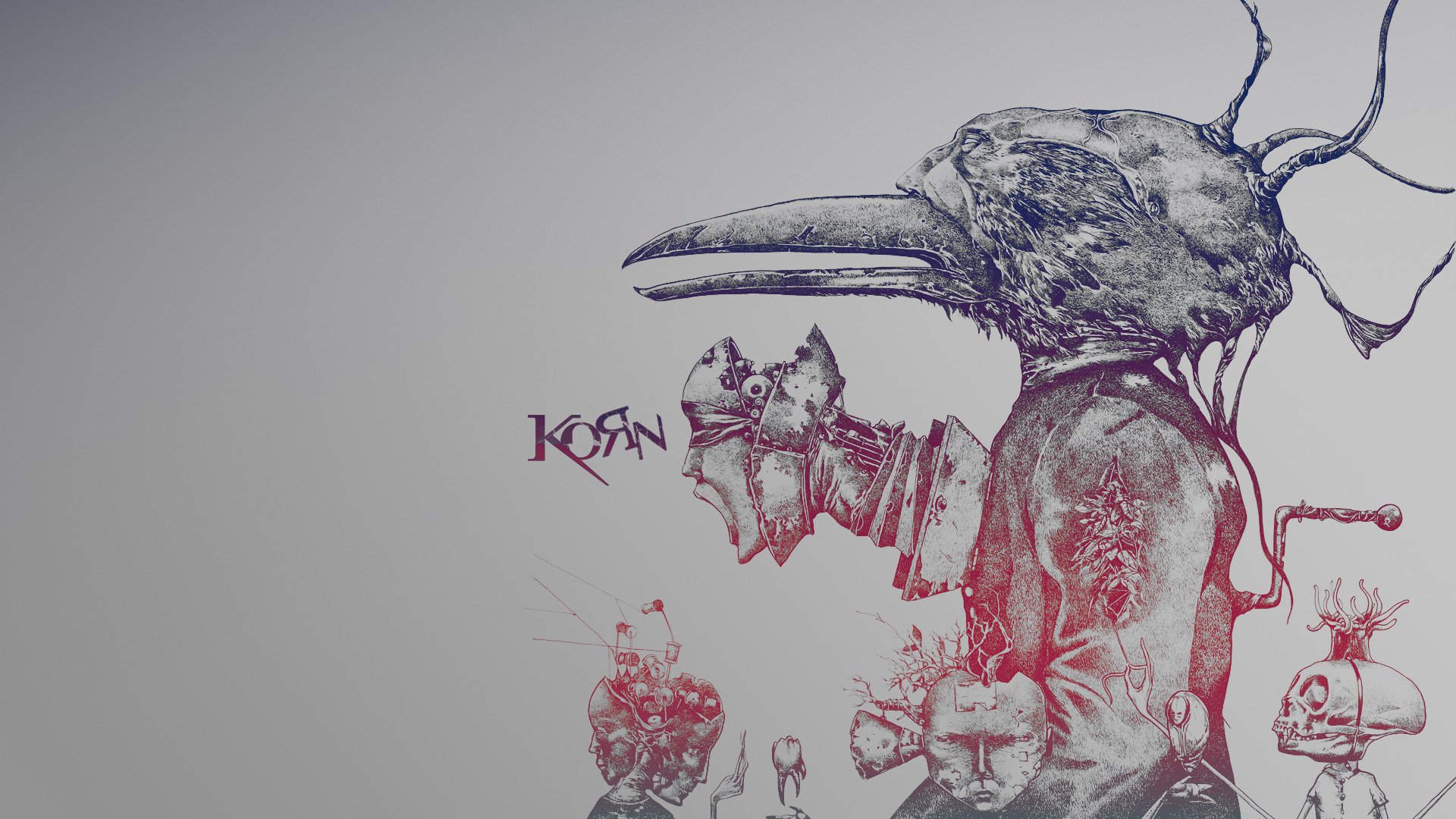 korn metal nu metal style 1920x1080 hd widescreen music gray wallpaper band rock metal alternative