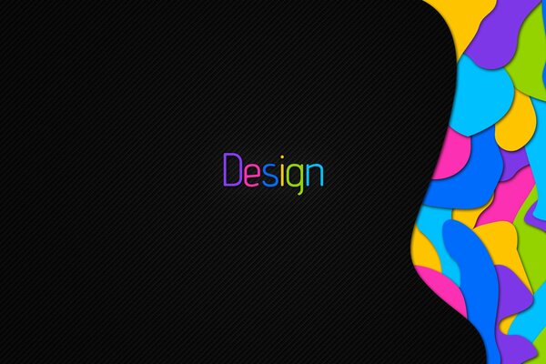 Design 1920×1080 multicolored abstractions