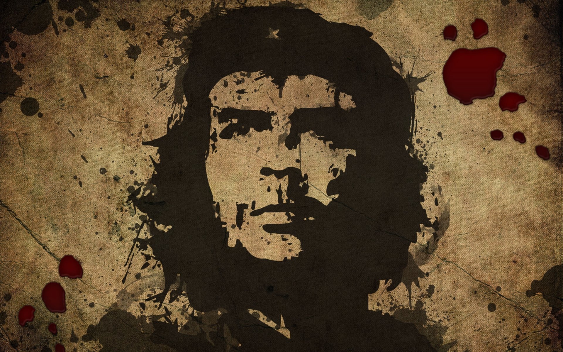 che guevara porträt blut freiheit