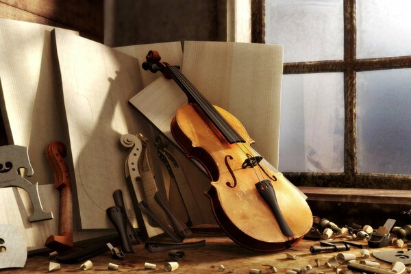 Alte Geigenwerkstatt