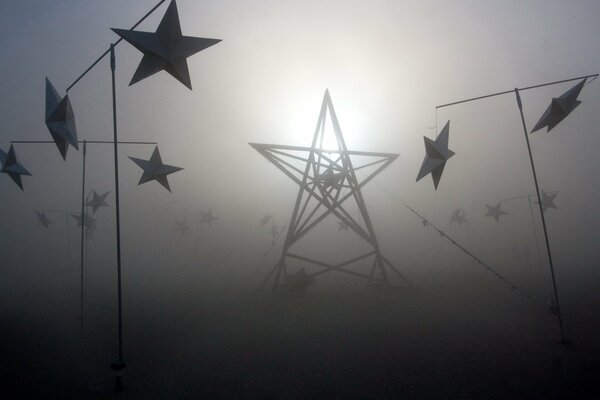 Stars in the fog lead to depression