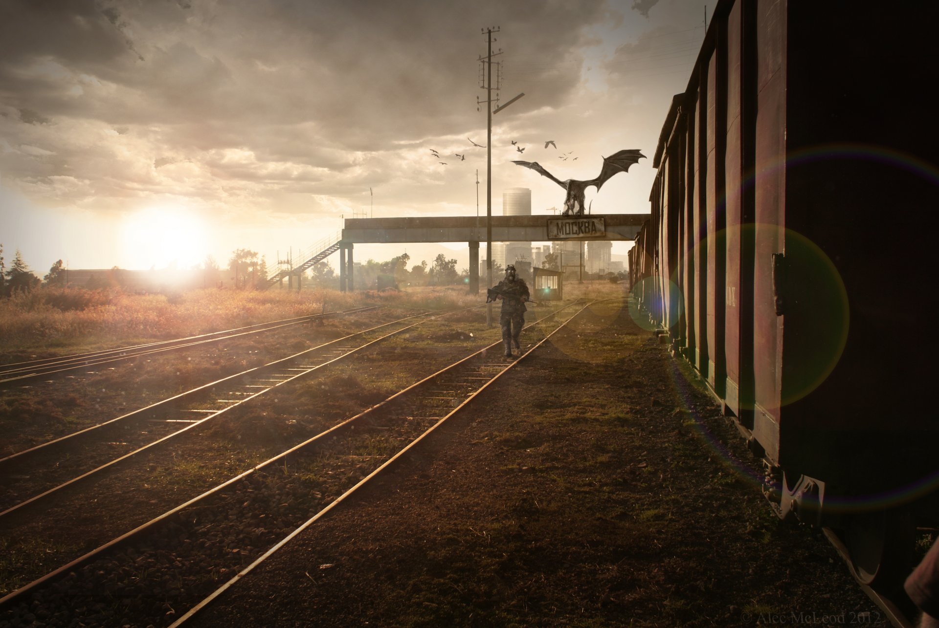 moscow apocalypse train road