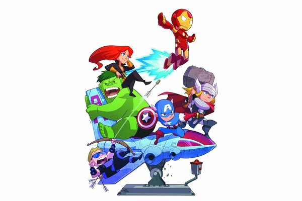 Comics Avengers super Heroes fondo