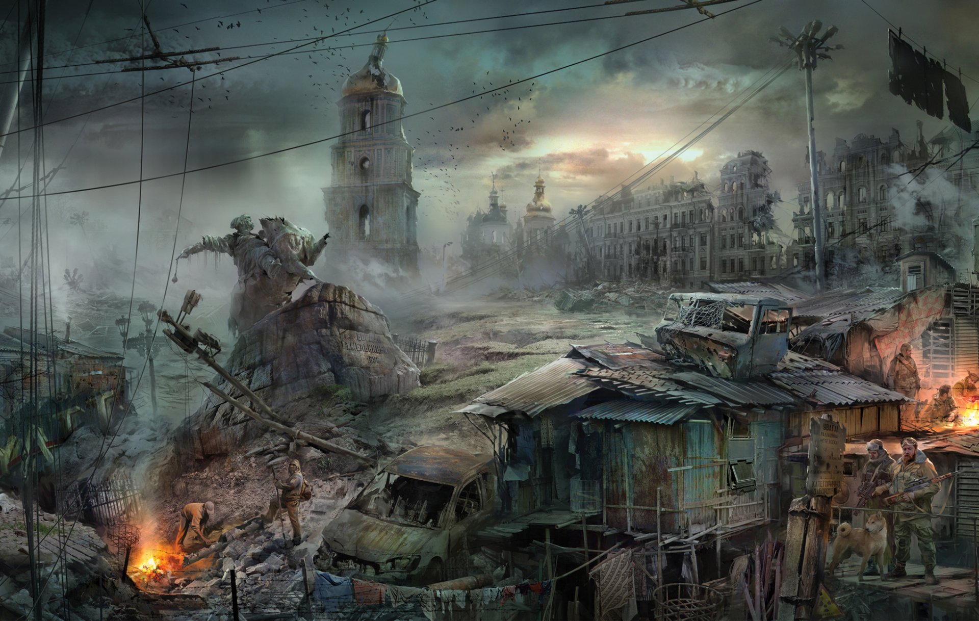 bogdan town apocalypse art wasteland end of the world