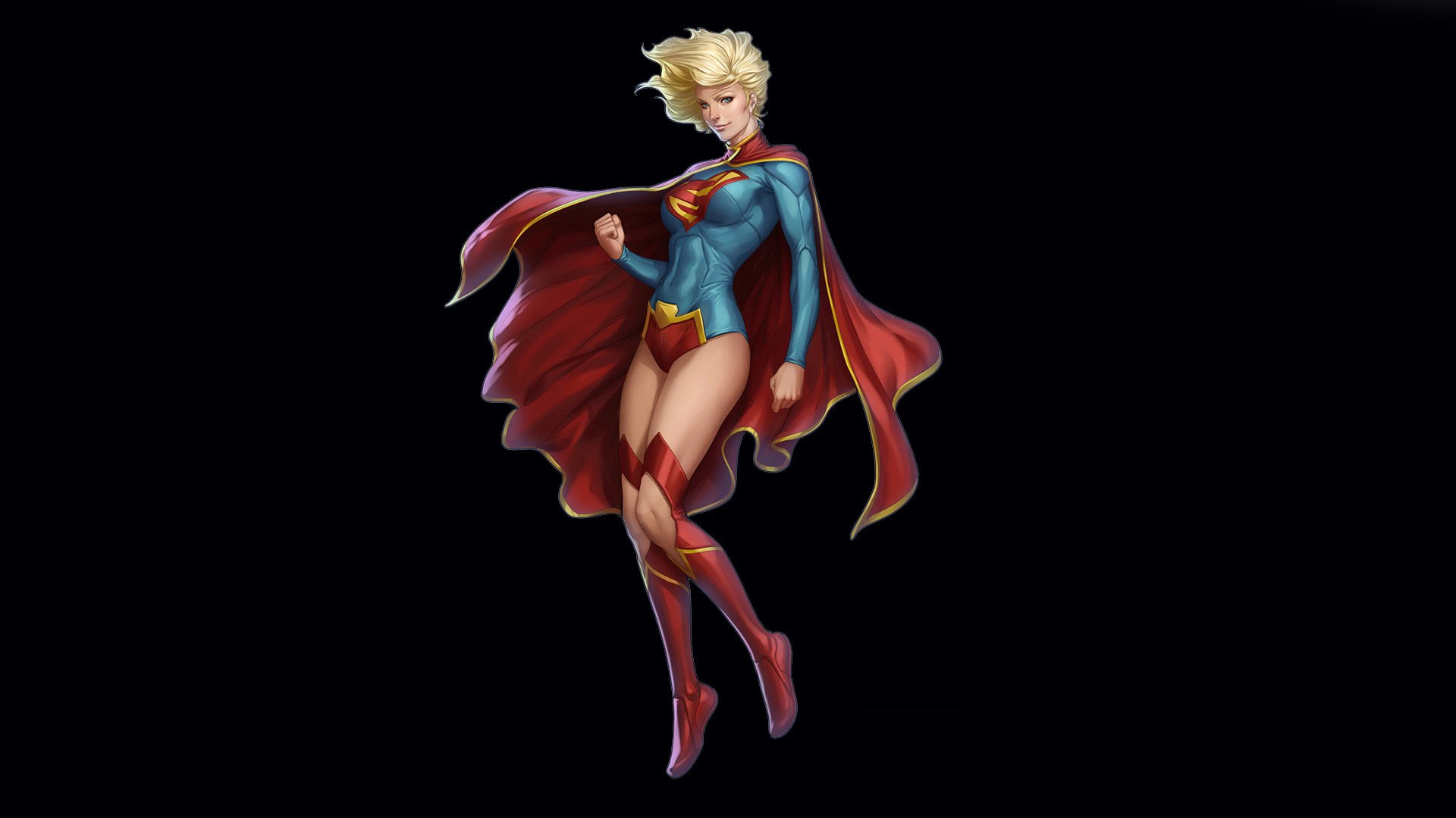 dc comics supergirl kara zor-el costume cape look