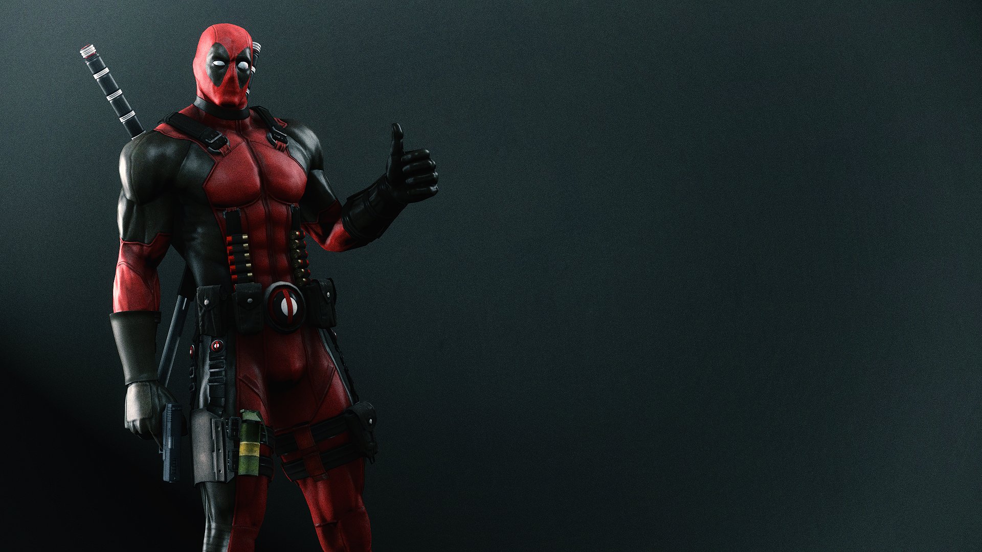 deadpool wade wilson najemnik broń