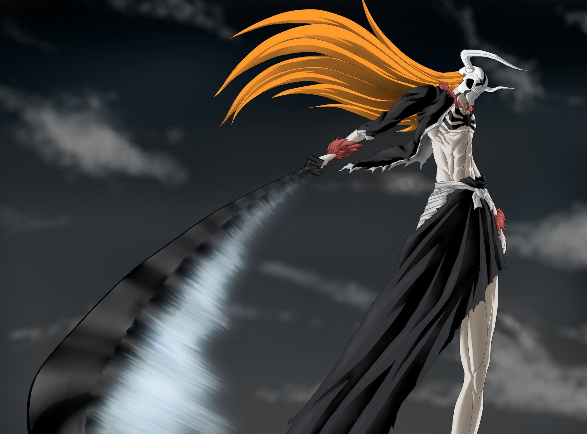 bleach épée vide vague arme ichigo