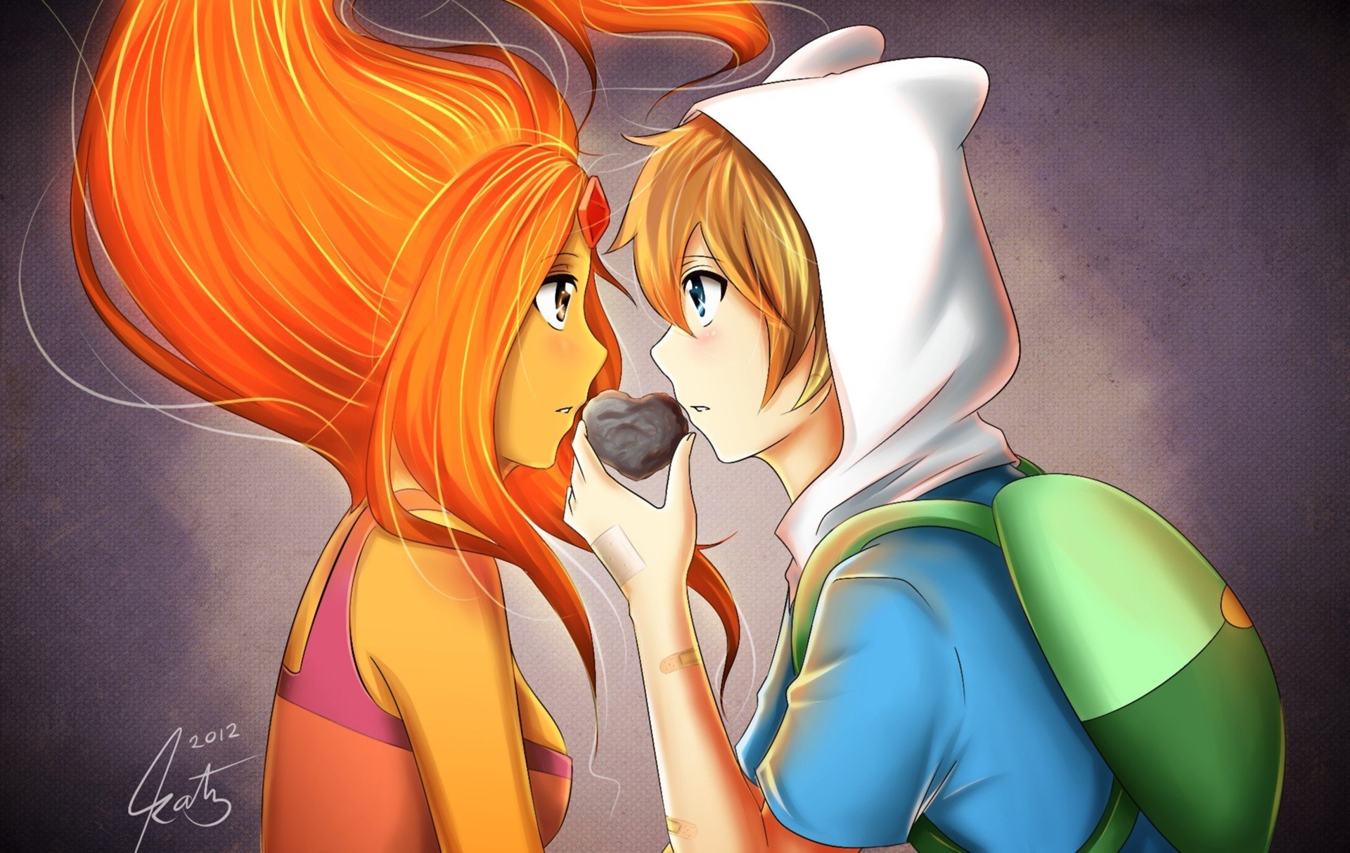 art burning low girl red guy hood heart love the pair ears cookies sweet