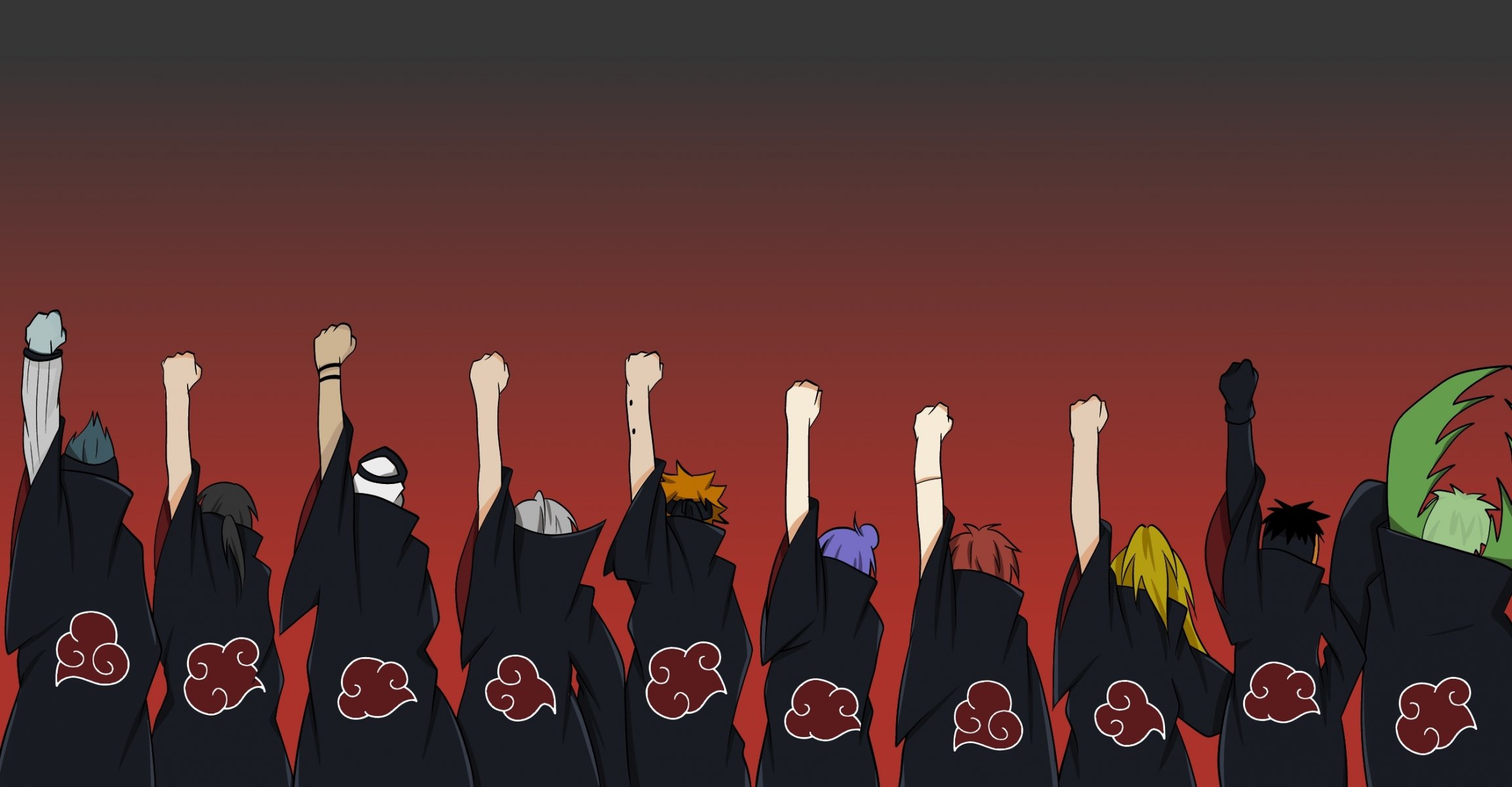 anime naruto itachi sasori toby deidara schmerz