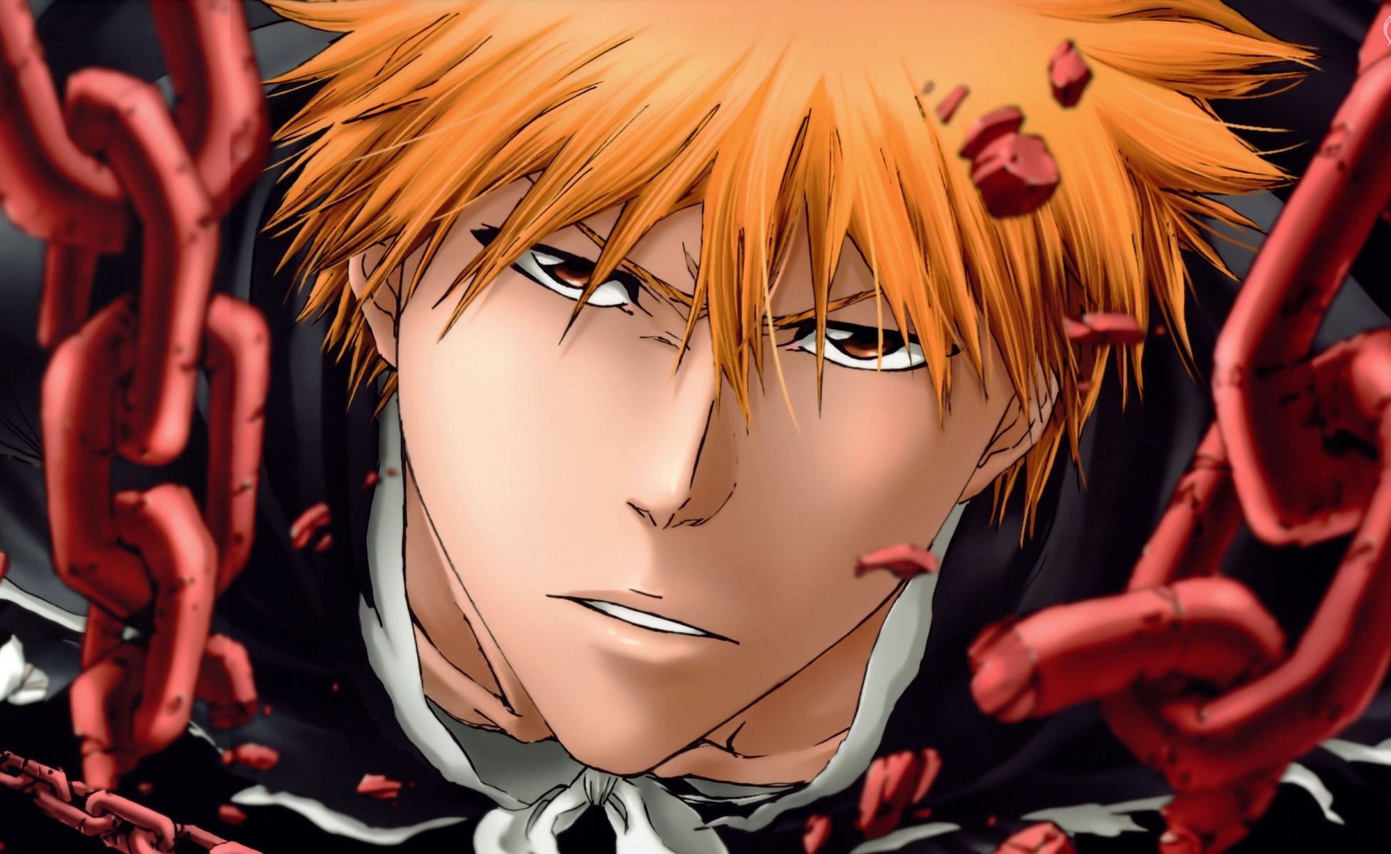 anime bleach art kurosaki ichigo