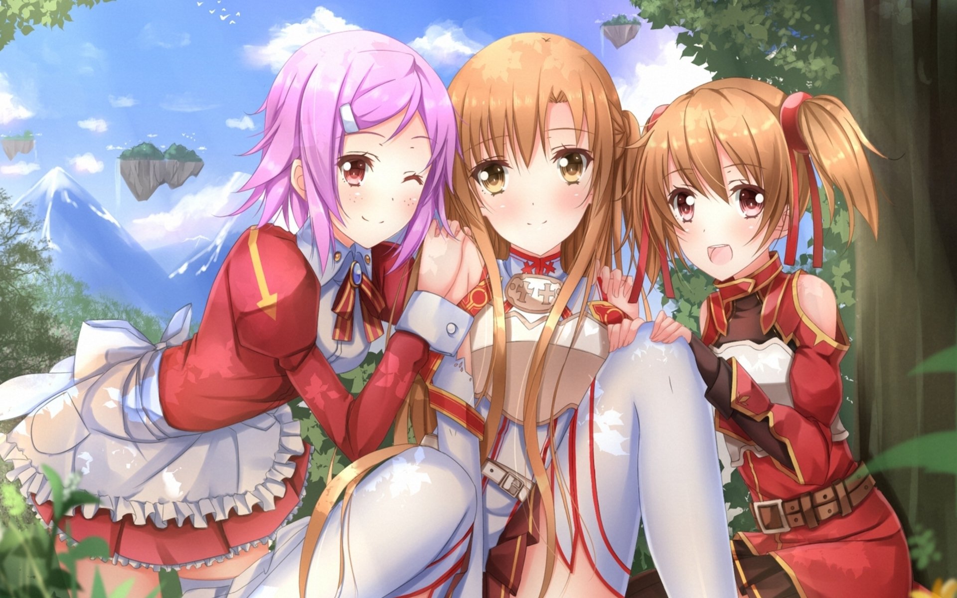 anime arte spada arte online silicio sao maestro di spada online asuna lisbeth