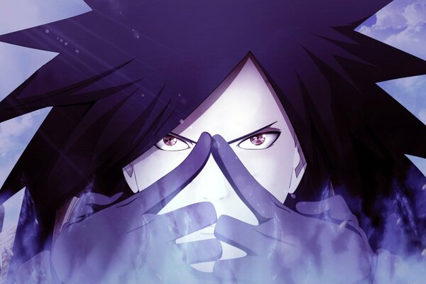 Anime. Personaggio Uchiha Madara