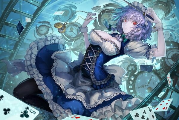 Anime zum Thema Alice im Wunderland