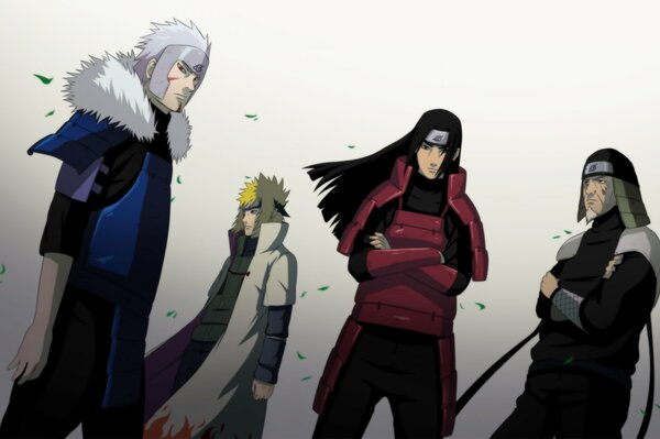 Arte anime hombres Naruto