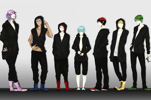 Anime kuroko Jungs