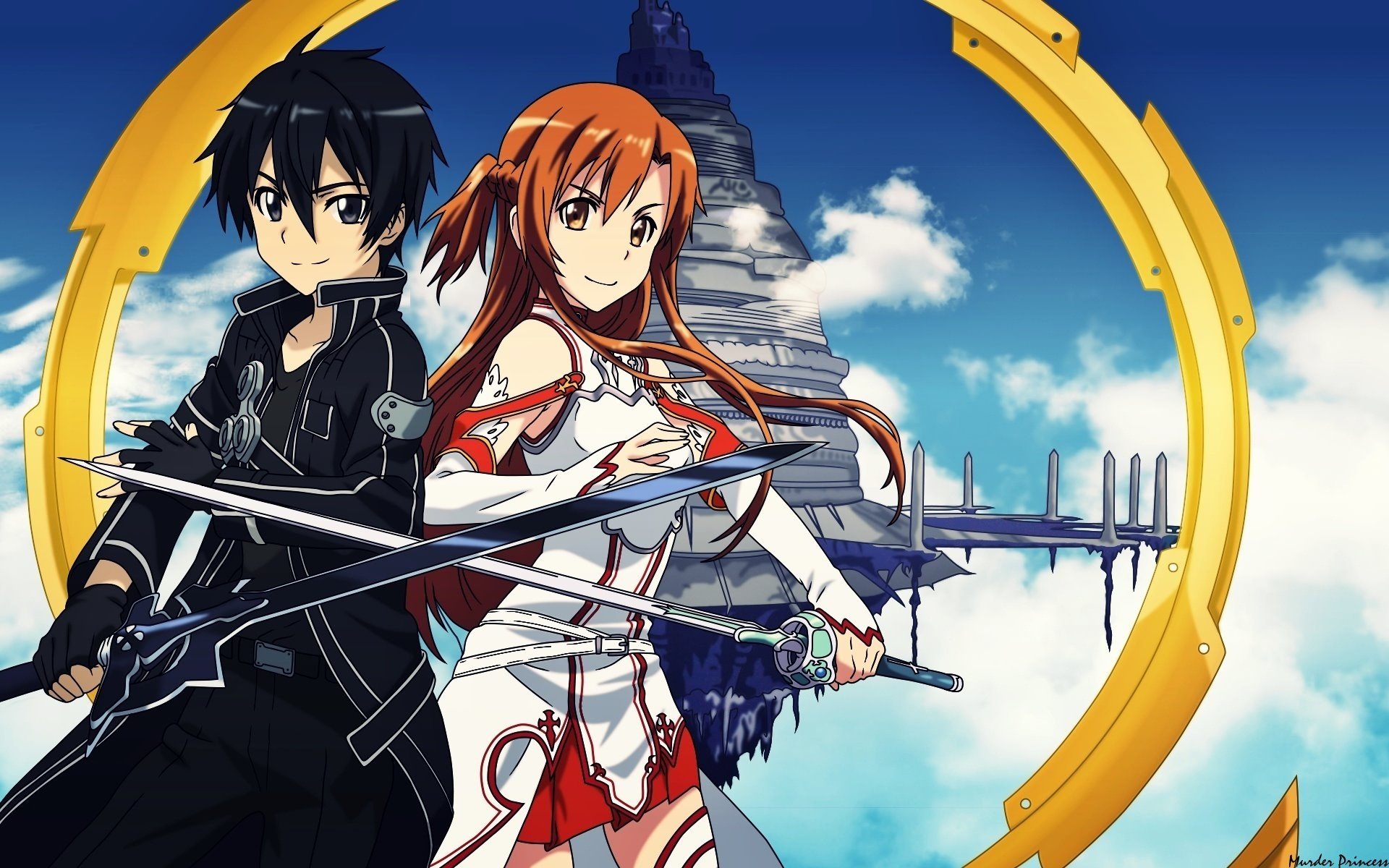 word art online sao kirito asuna sword master online sword foil