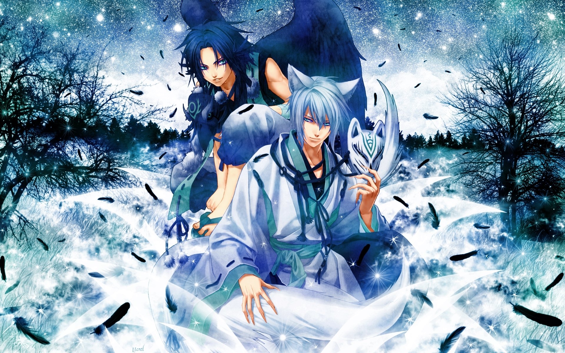 hisui pas de rosée hiiro pas kakera 2 éclats écarlates jeu ps2 hiver neige masque anime