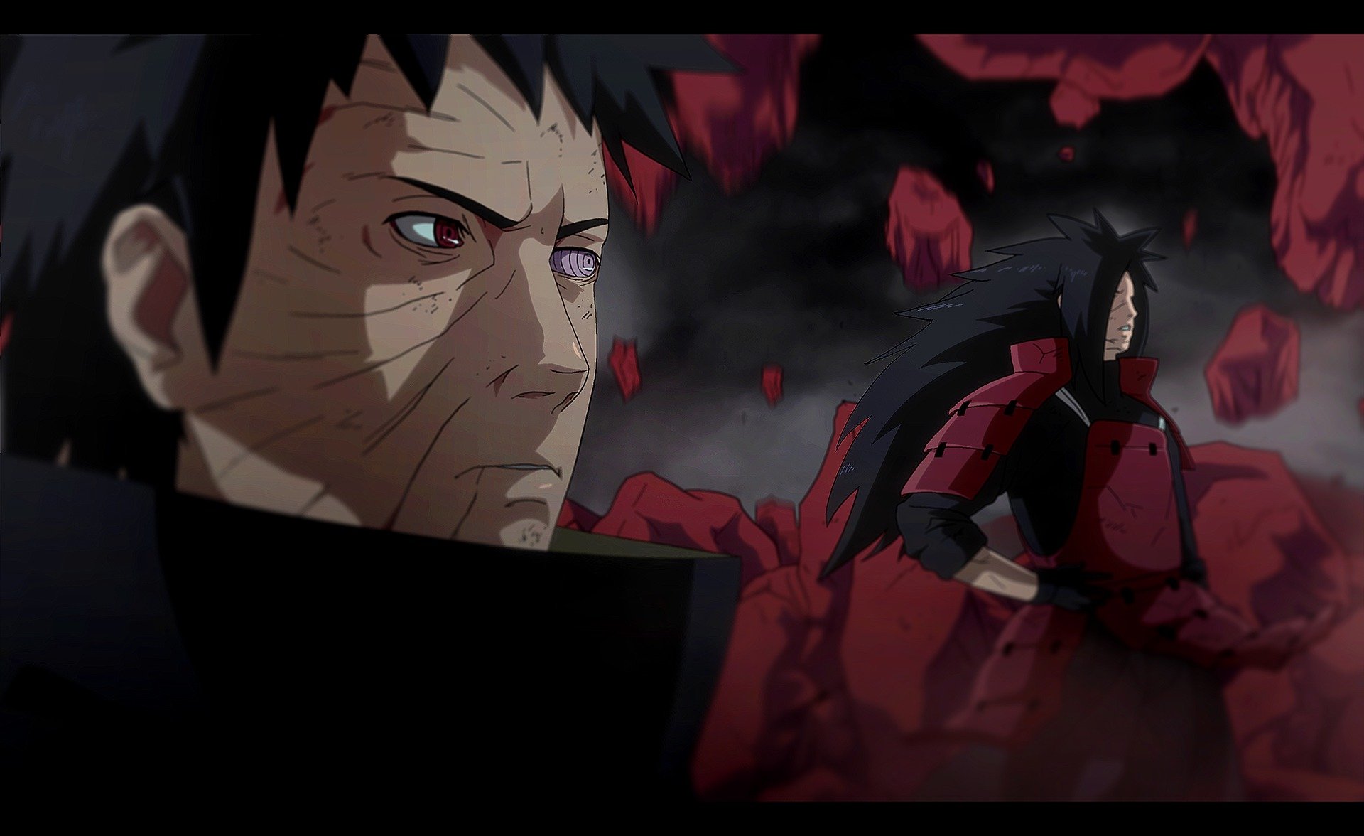 naruto hurricane chronicles uchiha obito madara sharingan rinnagan