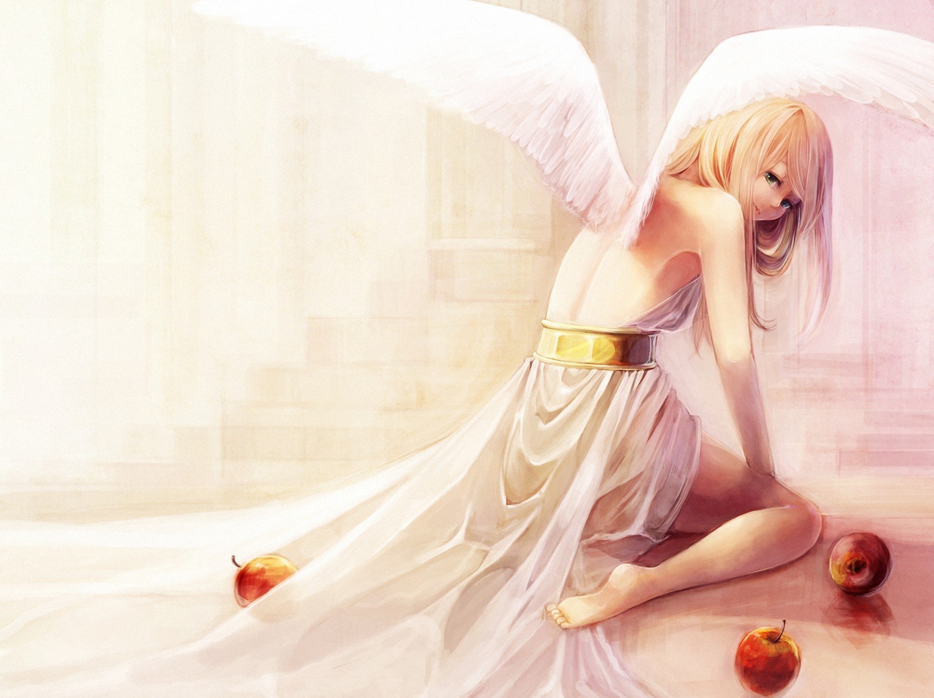 art aka tonbo girl angel wings back apple