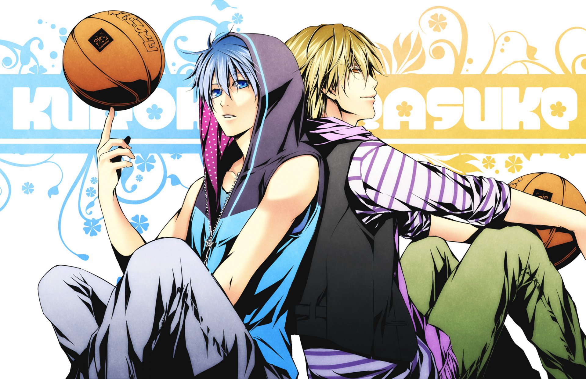 kuroko nie kosz kise ryouta kuroko tetsuya koszykówka kuroko chłopaki piłka koszykówka wzór