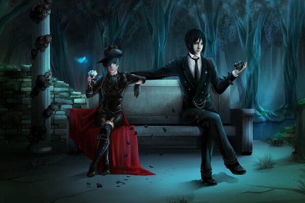 Kunst, der dunkle Butler Sebastian Michael