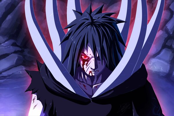 Art anime Uchiha de Naruto